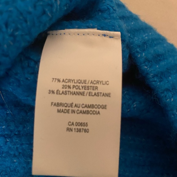 Best blue ever!! Cozy Reitmans jumper - Picture 4 of 5